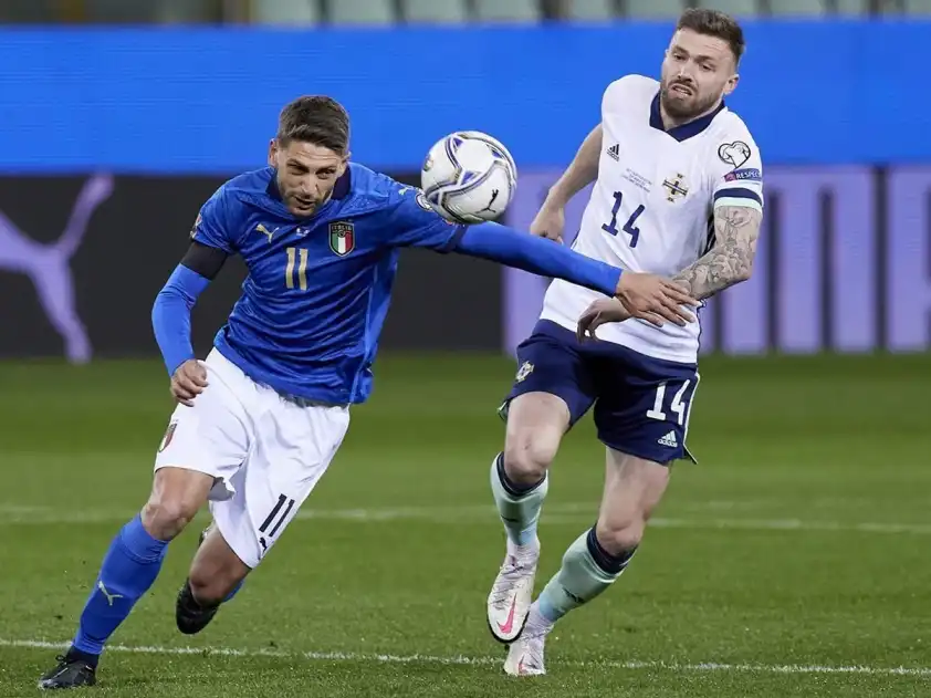 Ý bước vào trận gặp Bắc Ireland ở vòng loại World Cup với vị thế đội tuyển mạnh hơn (Ảnh: ESPN) Ý bước vào trận gặp Bắc Ireland ở vòng loại World Cup với vị thế đội tuyển mạnh hơn (Ảnh: ESPN)
